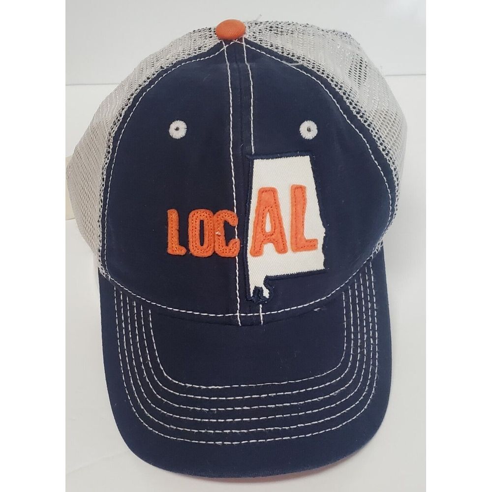 Alabama Baseball Cap Hat LocAL by Southern Raised Clothing Co Navy/ Orng/Ivr NEW